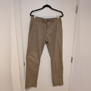 Men's Goodfellow Tan Khaki Pants 32x32 Athletic Fit